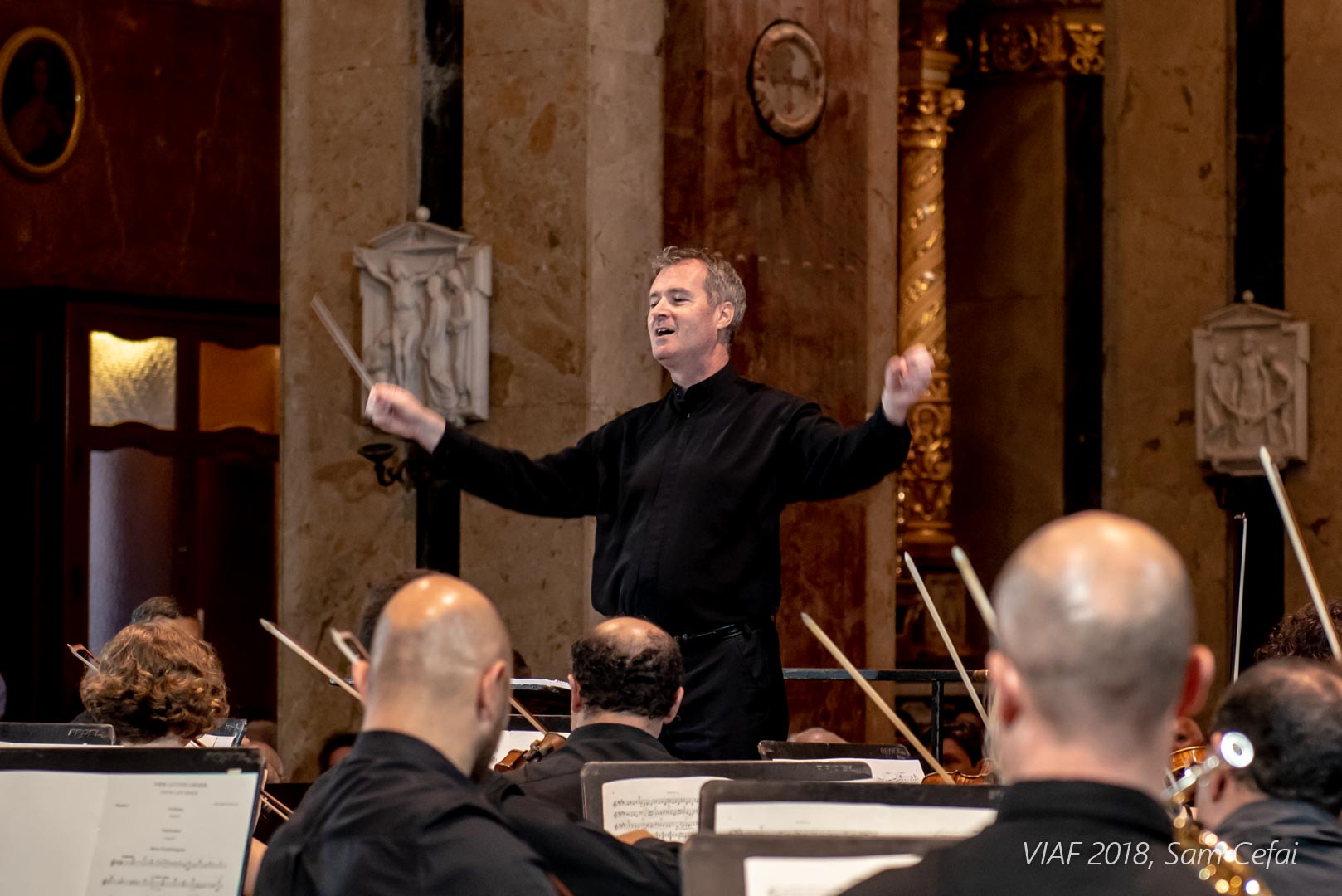 conductor philip walsh will be conducting a classical music event in Malta