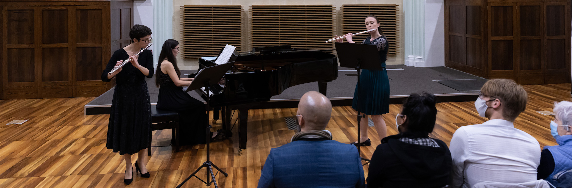 An MPO Academy event showcasing flute music by Bach